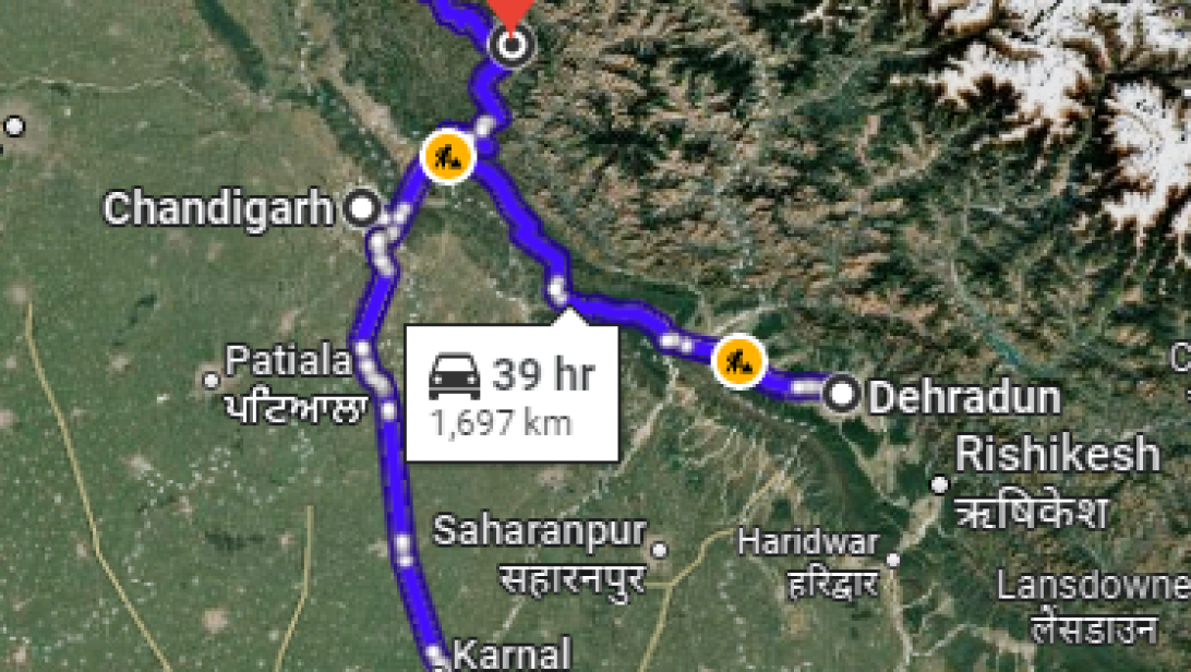 Delhi-Chandigarh-Shimla