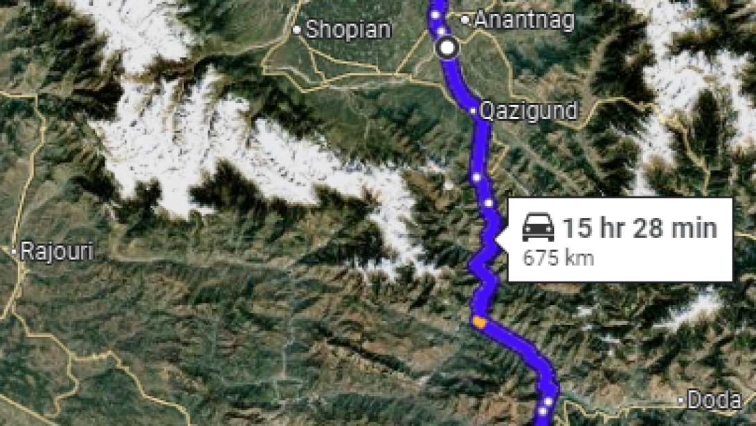 How to reach Srinagar
